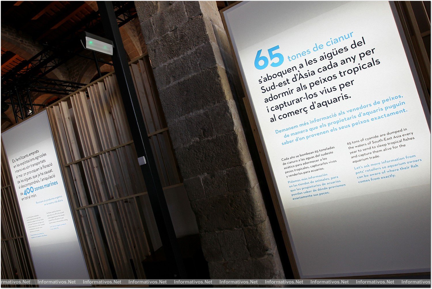 BCN19JUN013.- Inauguración de la exposición “Planet Ocean” con Yann Arthus Bertrand en el Museo Marítimo de Barcelona