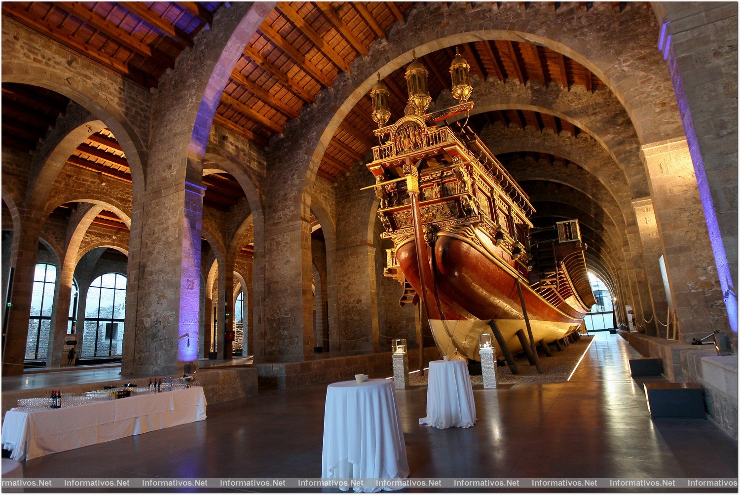 BCN19JUN013.- Inauguración de la exposición “Planet Ocean” con Yann Arthus Bertrand en el Museo Marítimo de Barcelona