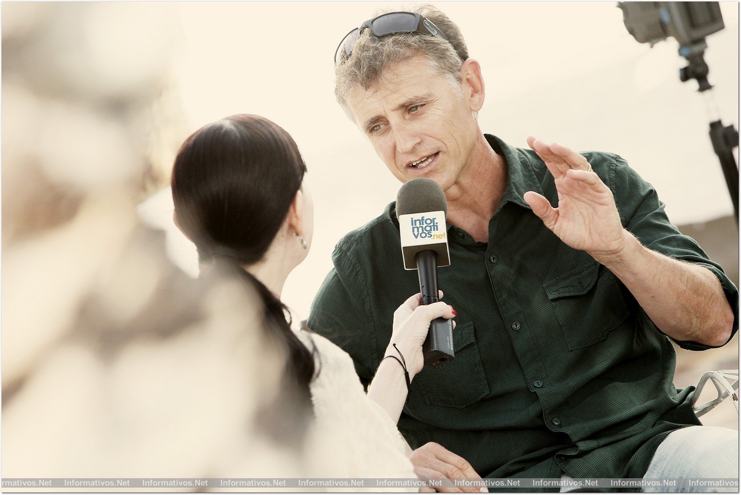 Palamos, GI27SEP013.- Entrevista a Santi Corella, deportista de élite y paracaidista profesional, en la Finca Bell-Lloc  