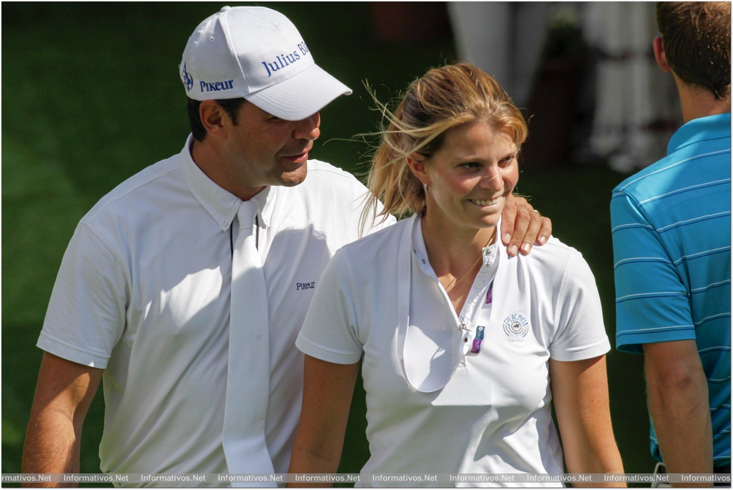 BCN28SEP013.- 102º edición del CSIO Barcelona. Alvaro de Miranda y Athina Onassis