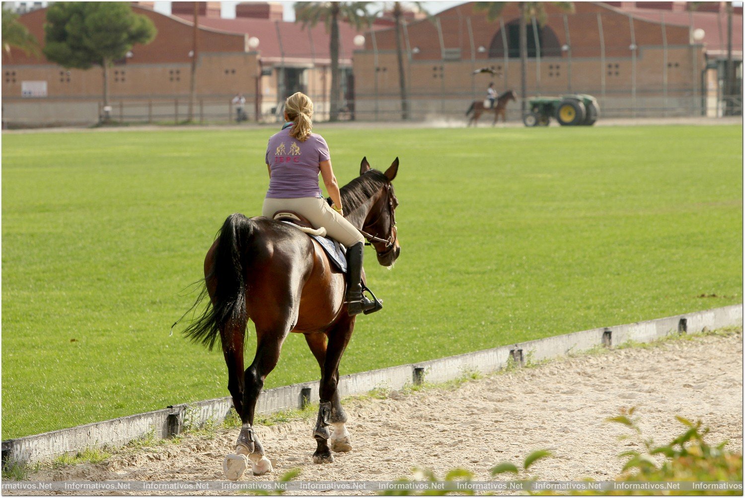 BCN28SEP013.- 102º edición del CSIO Barcelona. Ambiente en el Real Club de Polo de Barcelona