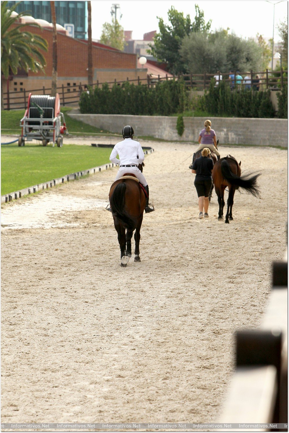 BCN28SEP013.- 102º edición del CSIO Barcelona. Ambiente en el Real Club de Polo de Barcelona