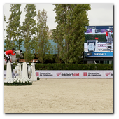 :: Pulse para Ampliar :: BCN28SEP013.- 102º edición del CSIO Barcelona. Final de consolación de la Furusiyya FEI Nations Cup™ Jumping Final. Steve Guerdat, montando a Nasa