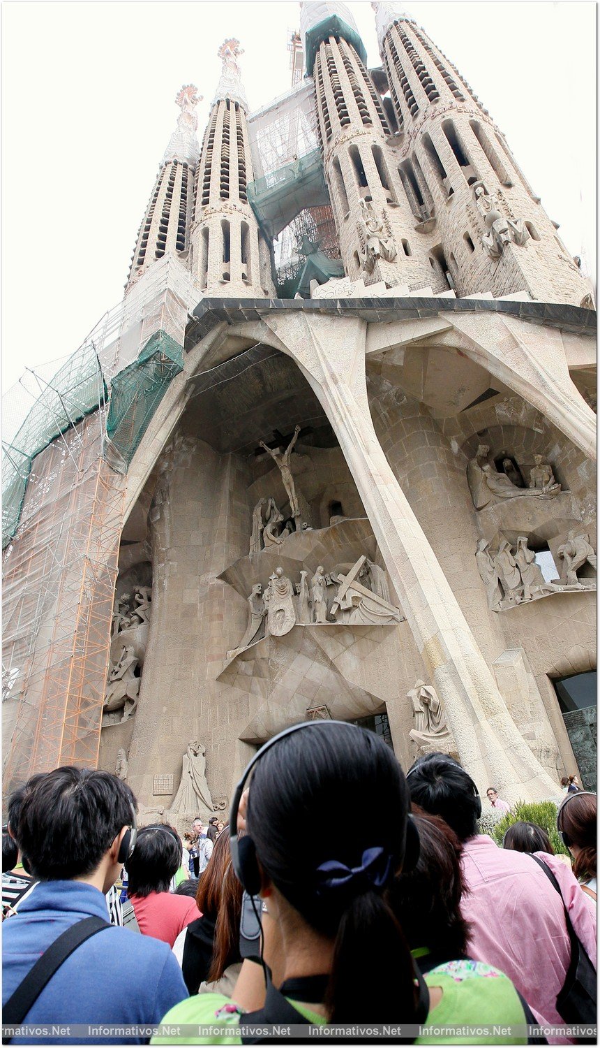 BCN17OCT013.- Templo de La Sagrada Familia de Barcelona. 