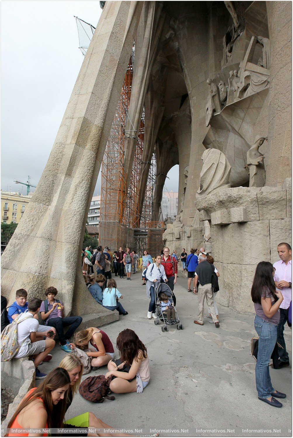 BCN17OCT013.- Templo de La Sagrada Familia de Barcelona. 