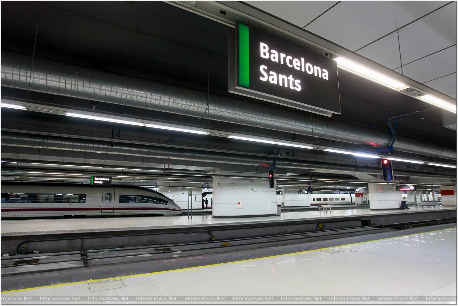 15DIC013.BCN-Perpignan.- Inauguración Alta Velocidad España-Francia. Estación de Barcelona-Sants