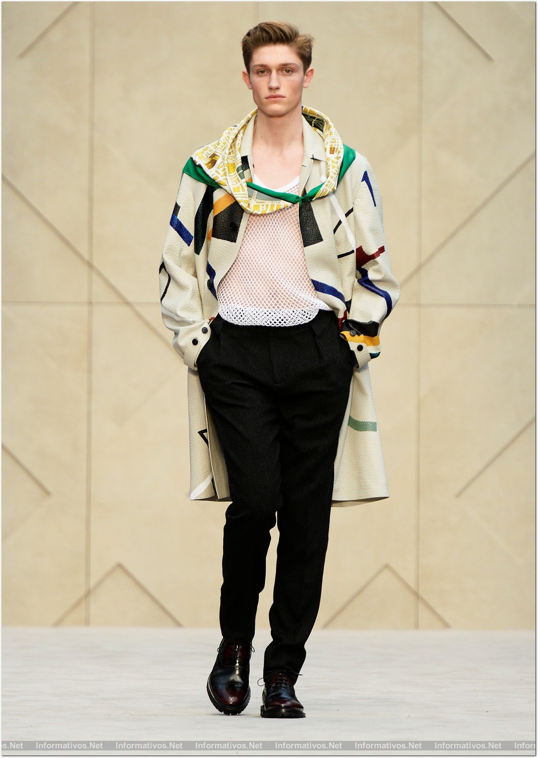 London 7ENE014.- Burberry Prorsum Menswear Autumn/Winter 2014 Collection