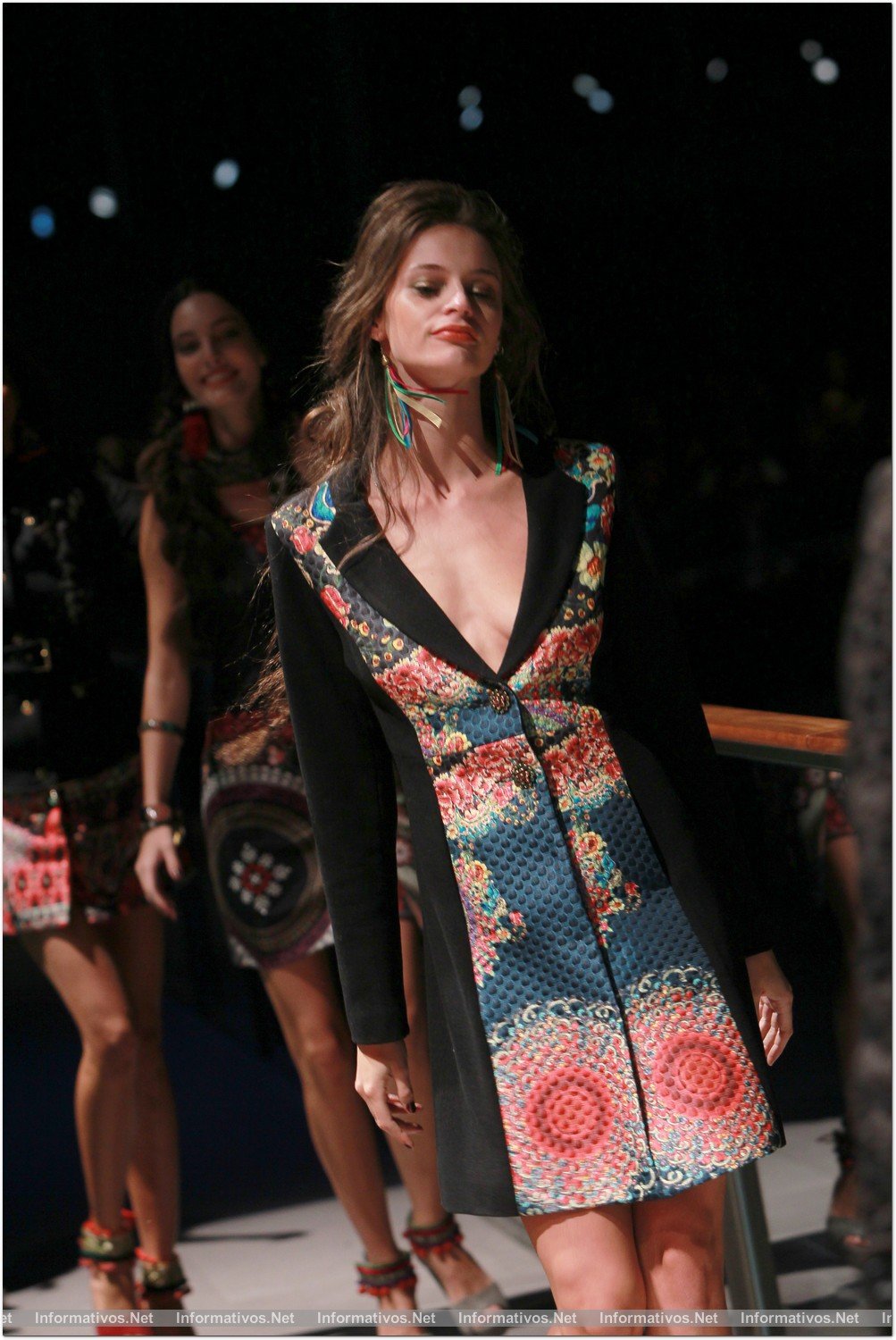 BCN28ENE014.- Pasarela Barcelona 080: Desigual