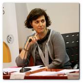 :: Pulse para Ampliar :: 12FEB014.- Presentación del proyecto Barcelona Círculo Negocios éticos, en EADA. Carme Gil, Directora del Programa PDD y Coordinadora del Departamento de Coaching en EADA