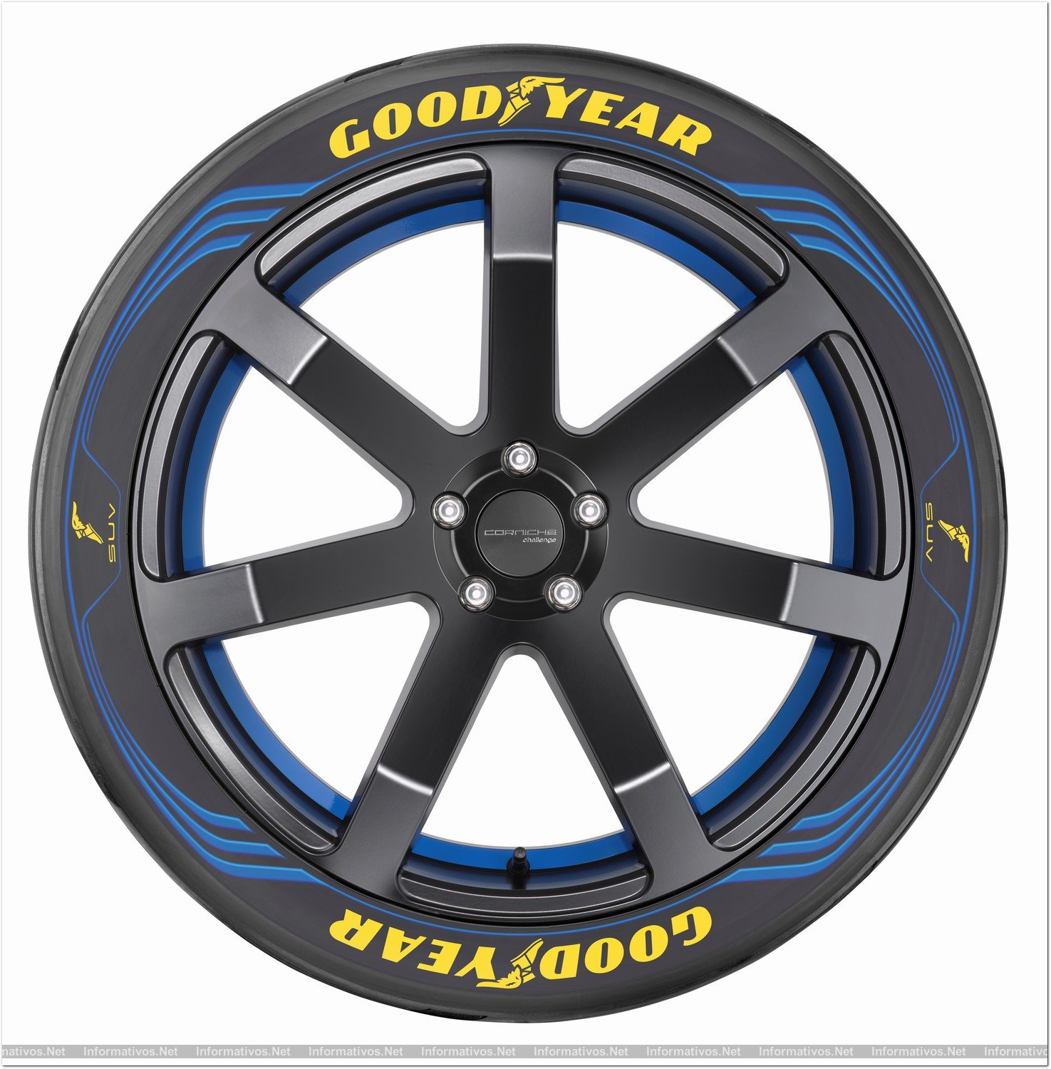 4MAR014.- Goodyear presenta un nuevo prototipo para los neumáticos de los SUV del futuro