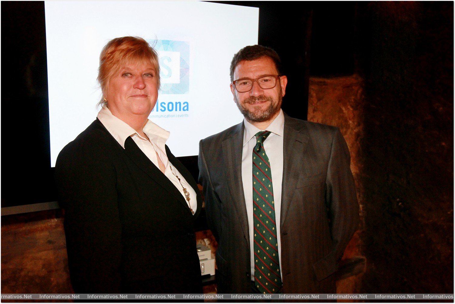 BCN16MAR014.- Montse Solsona y Albert Salvador, nuevo socio director de Solsona Comunicación