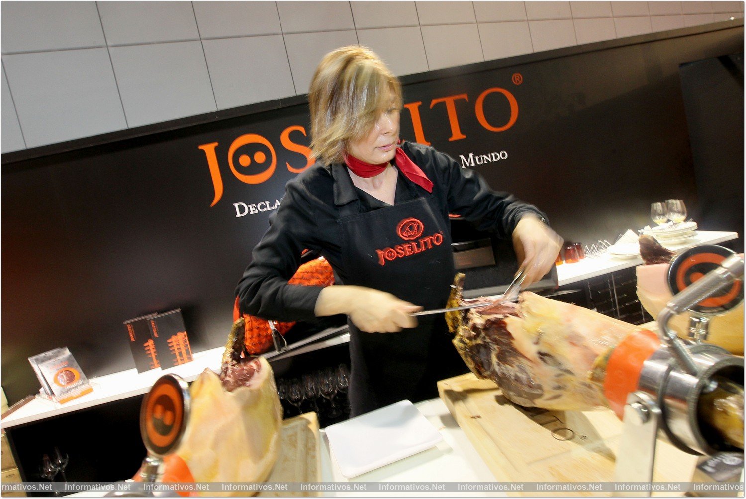 BCN Alimentaria 2014. Espacio del jamón Joselito en la zona Premium