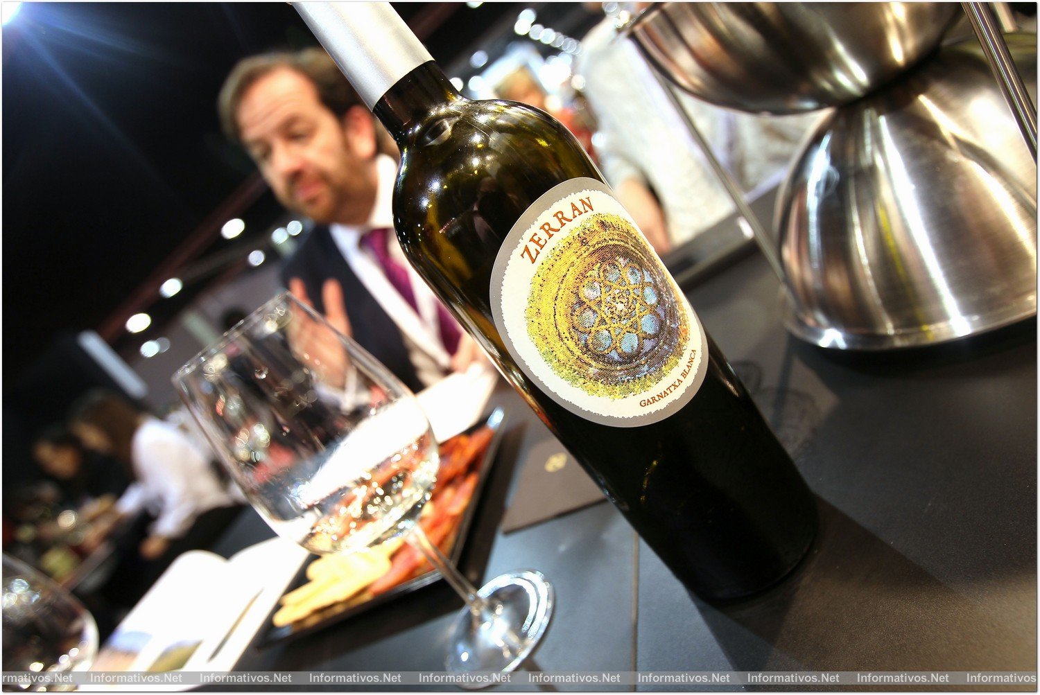 BCN Alimentaria 2014. Bodegas Jorge Ordoñez, un espacio de la zona Premium donde degustar desde los vinos que aún están 'por hacer' hasta los vinos más exclusivos.