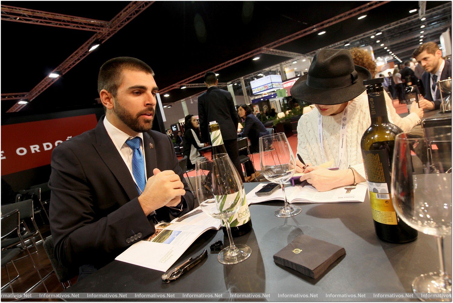 BCN Alimentaria 2014. Bodegas Jorge Ordoñez, un espacio de la zona Premium donde degustar desde los vinos que aún están 'por hacer' hasta los vinos más exclusivos.