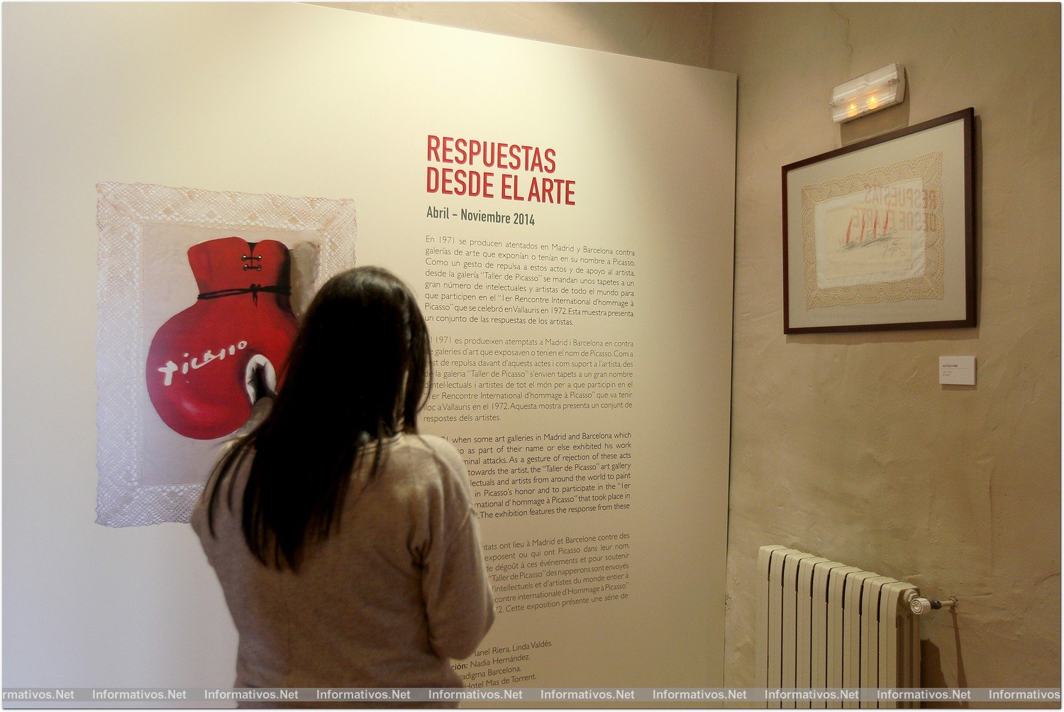 Exposición FelicitARTE en Mas de Torrent. En Octubre de 2014 se subastarán algunas de las obras en beneficio de una fundación.