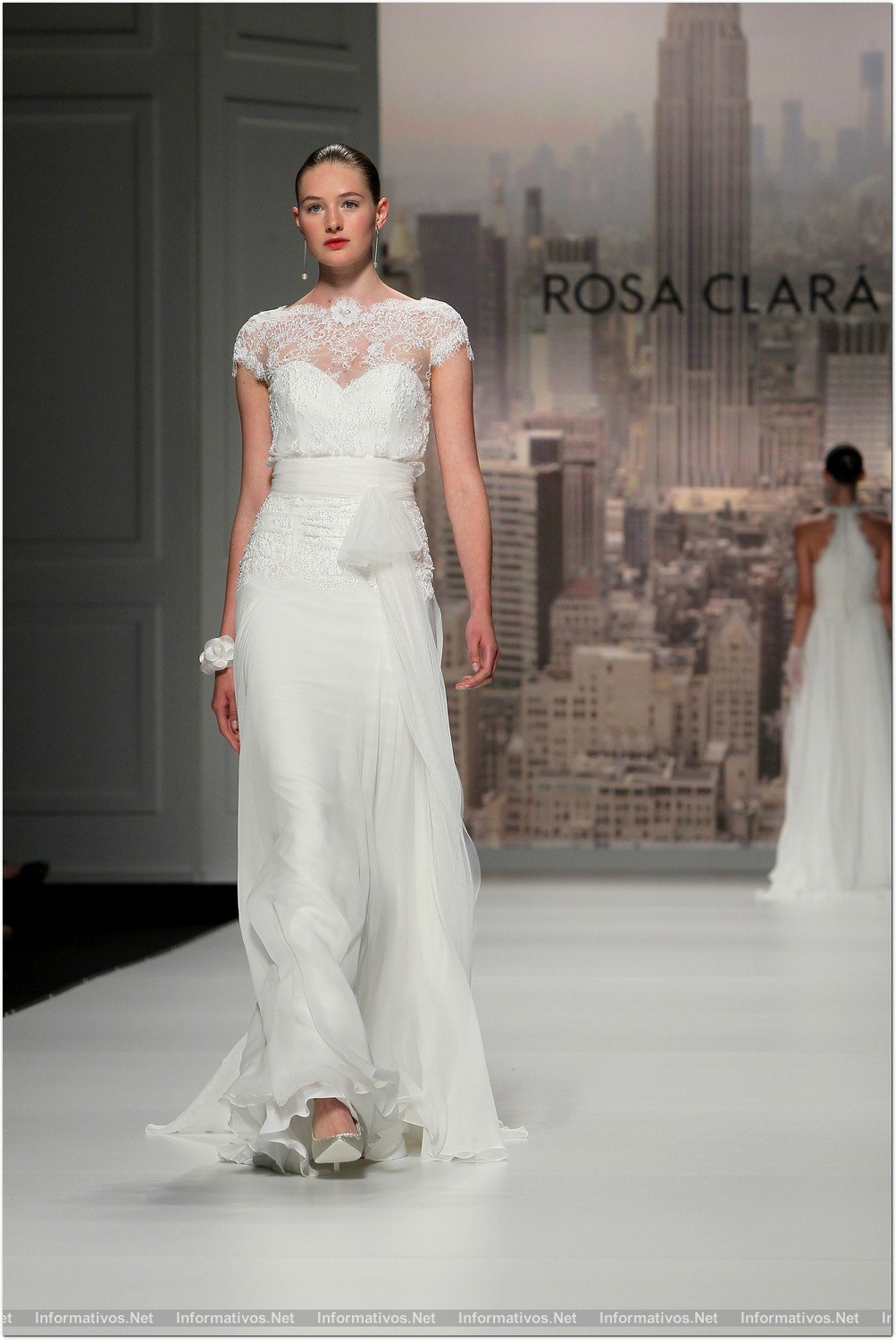 BCN7MAY014.- Gaudí Novias-BBW: Desfile Rosa Clará