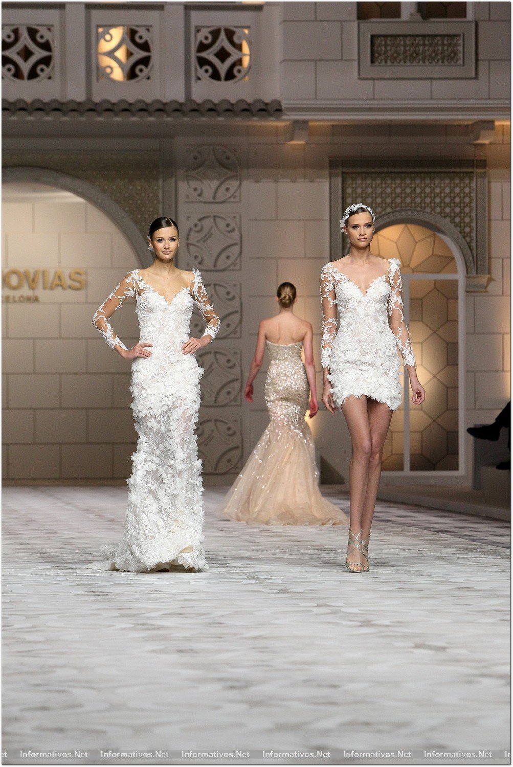 BCN9MAY014.- Desfile Pronovias colección 2015.