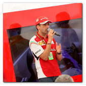 :: Pulse para Ampliar :: MAY2014.- Paddock Club F1, el lugar más exclusivo para disfrutar del Campeonato de España de Fórmula Uno. Marc Gené (Ferrari)