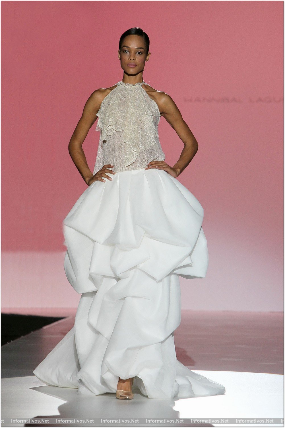 MAY014.- Barcelona Bridal Week-Gaudí Novias. Hannibal Laguna