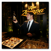 :: Pulse para Ampliar :: BCN08MAY014.- Ron Zacapa Room in Hotel Alma 5GL Barcelona.  Javier Reynoso, master bartender