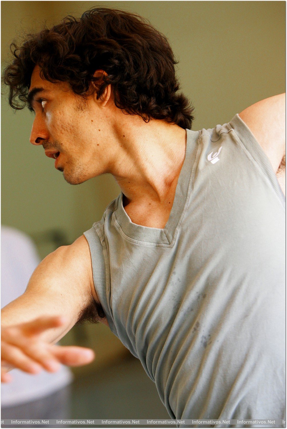 BCN10JUN014.- Entrevista a Ángel Corella en su Escuela de Danza de Barcelona.