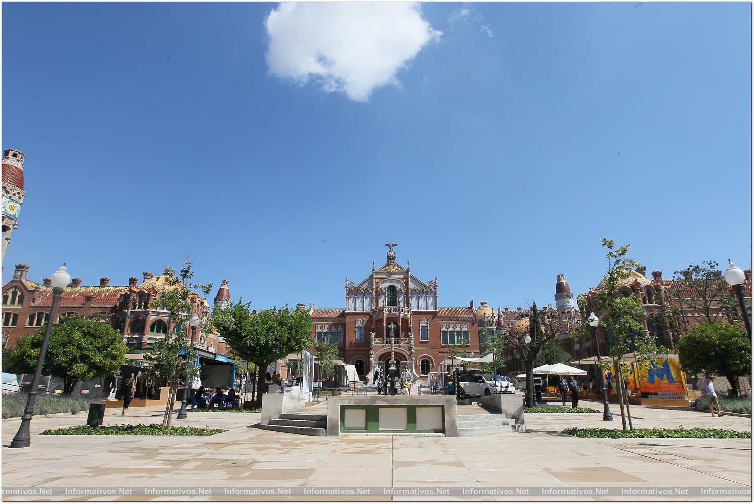 BCNJUL014.- 080 Barcelona Fashion: Esta edición se ha celebrado en el recinto modernista del Hospital de Sant Pau