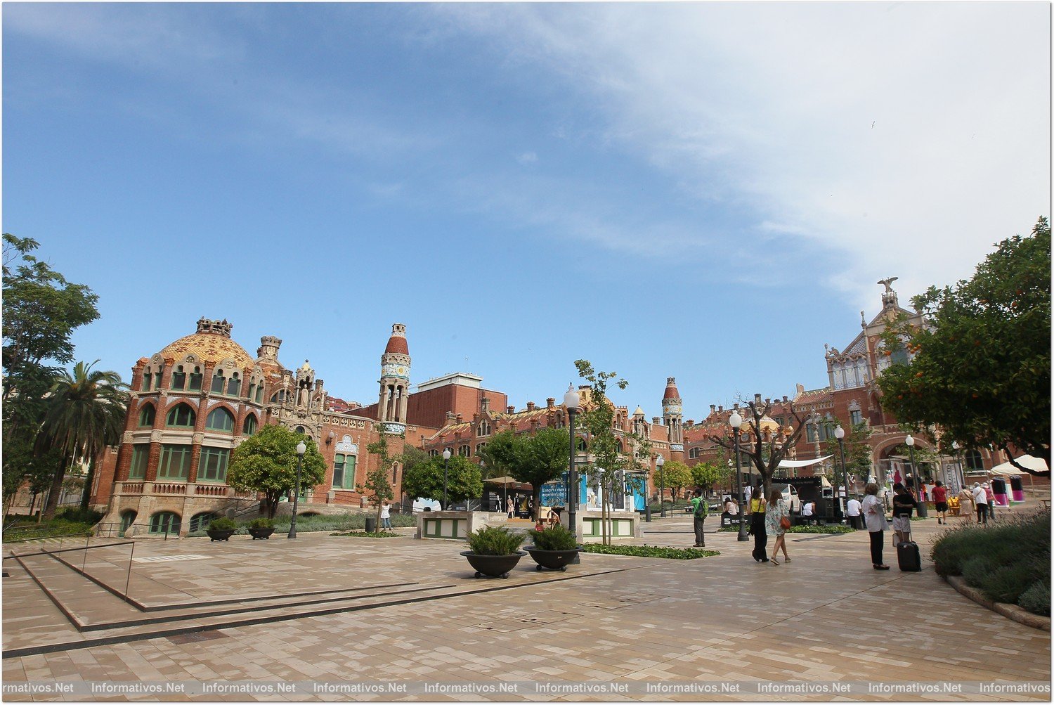 BCNJUL014.- 080 Barcelona Fashion: Esta edición se ha celebrado en el recinto modernista del Hospital de Sant Pau