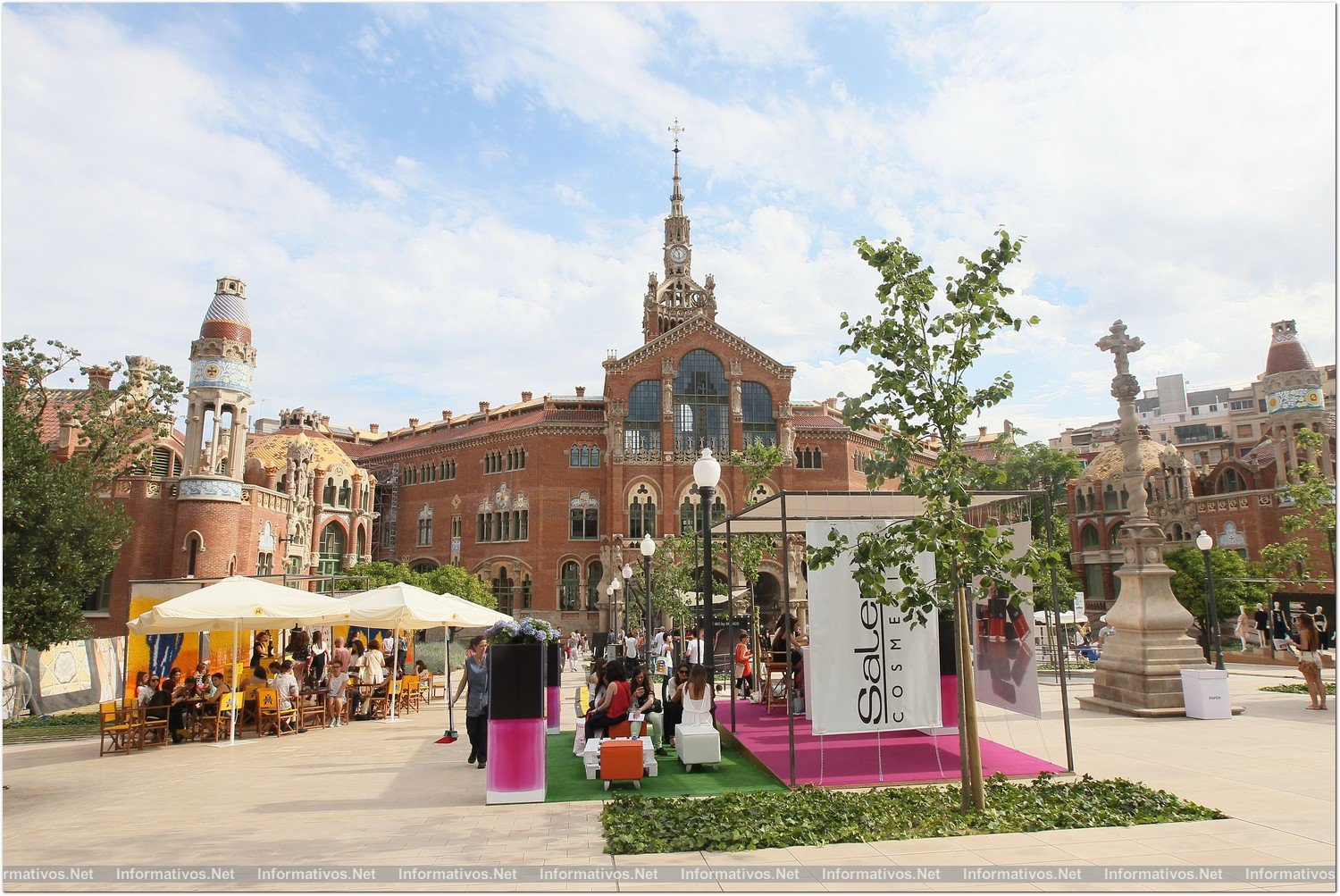 BCNJUL014.- 080 Barcelona Fashion: Esta edición se ha celebrado en el recinto modernista del Hospital de Sant Pau