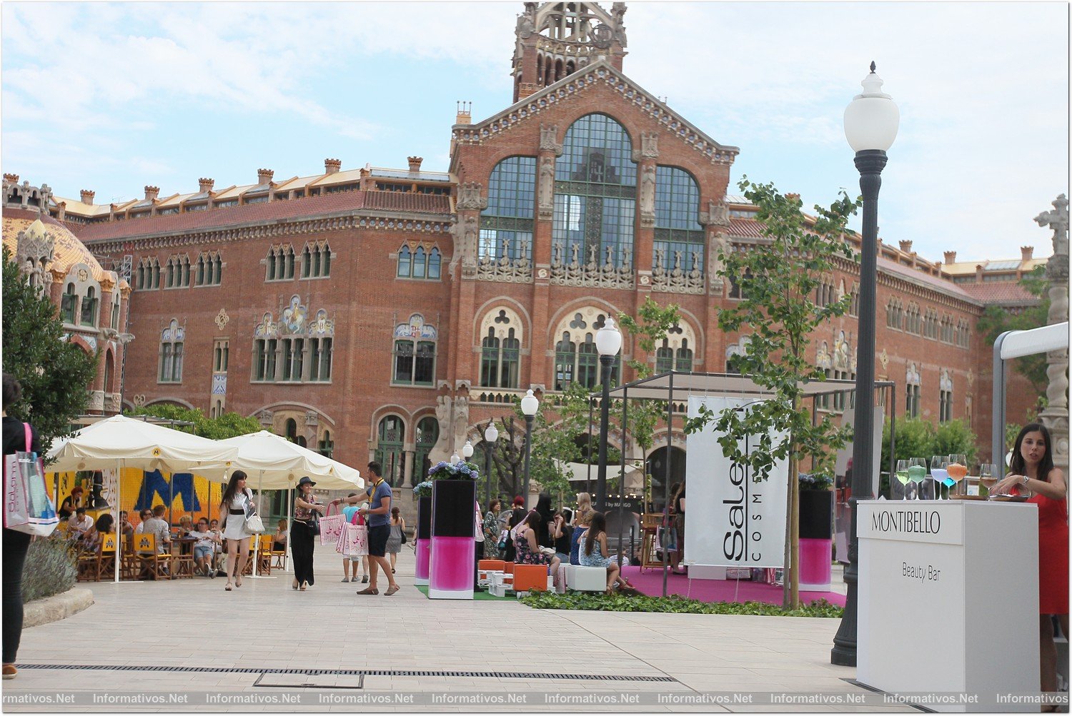 BCNJUL014.- 080 Barcelona Fashion: Esta edición se ha celebrado en el recinto modernista del Hospital de Sant Pau