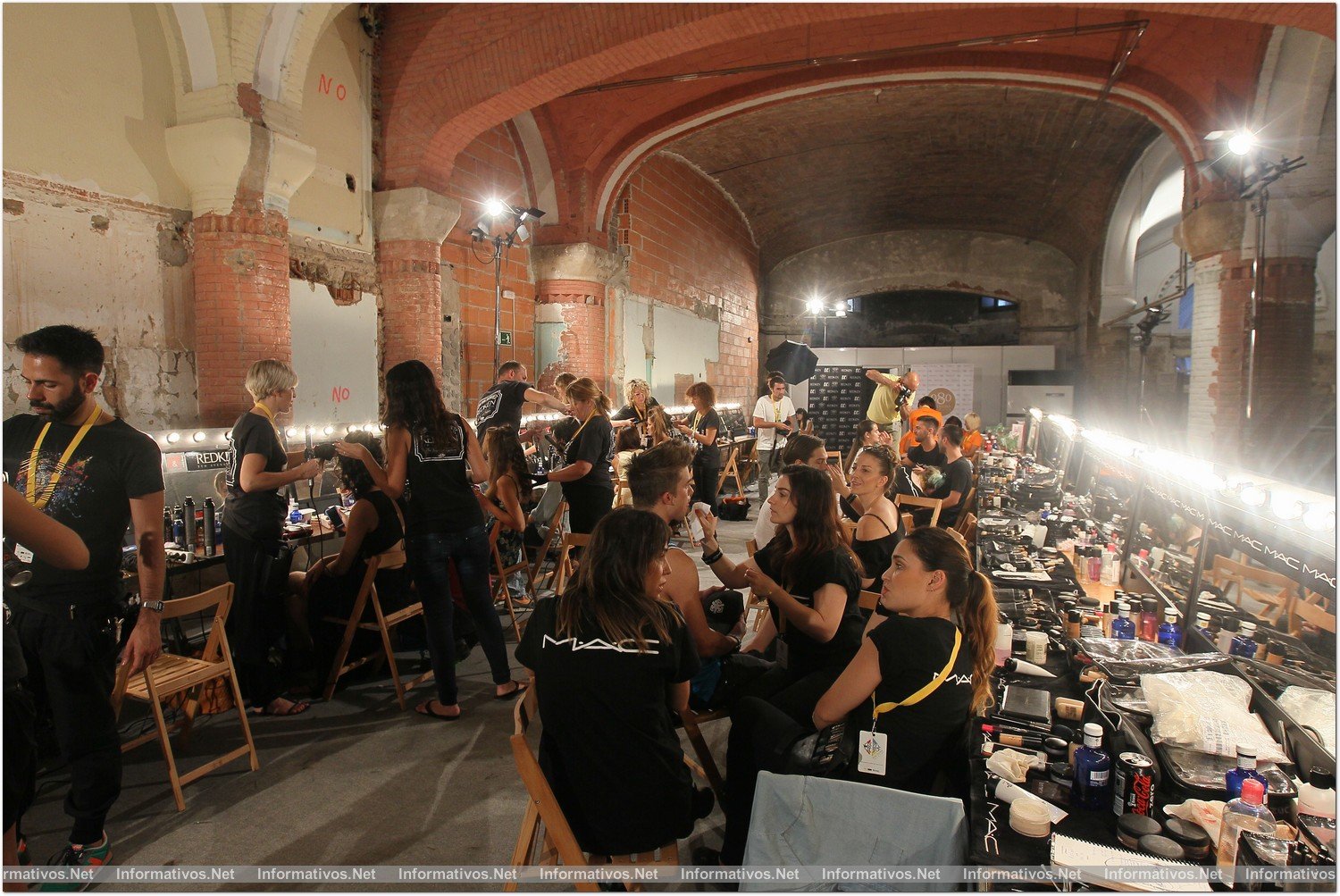 BCNJUL014.- 080 Barcelona Fashion: backstage