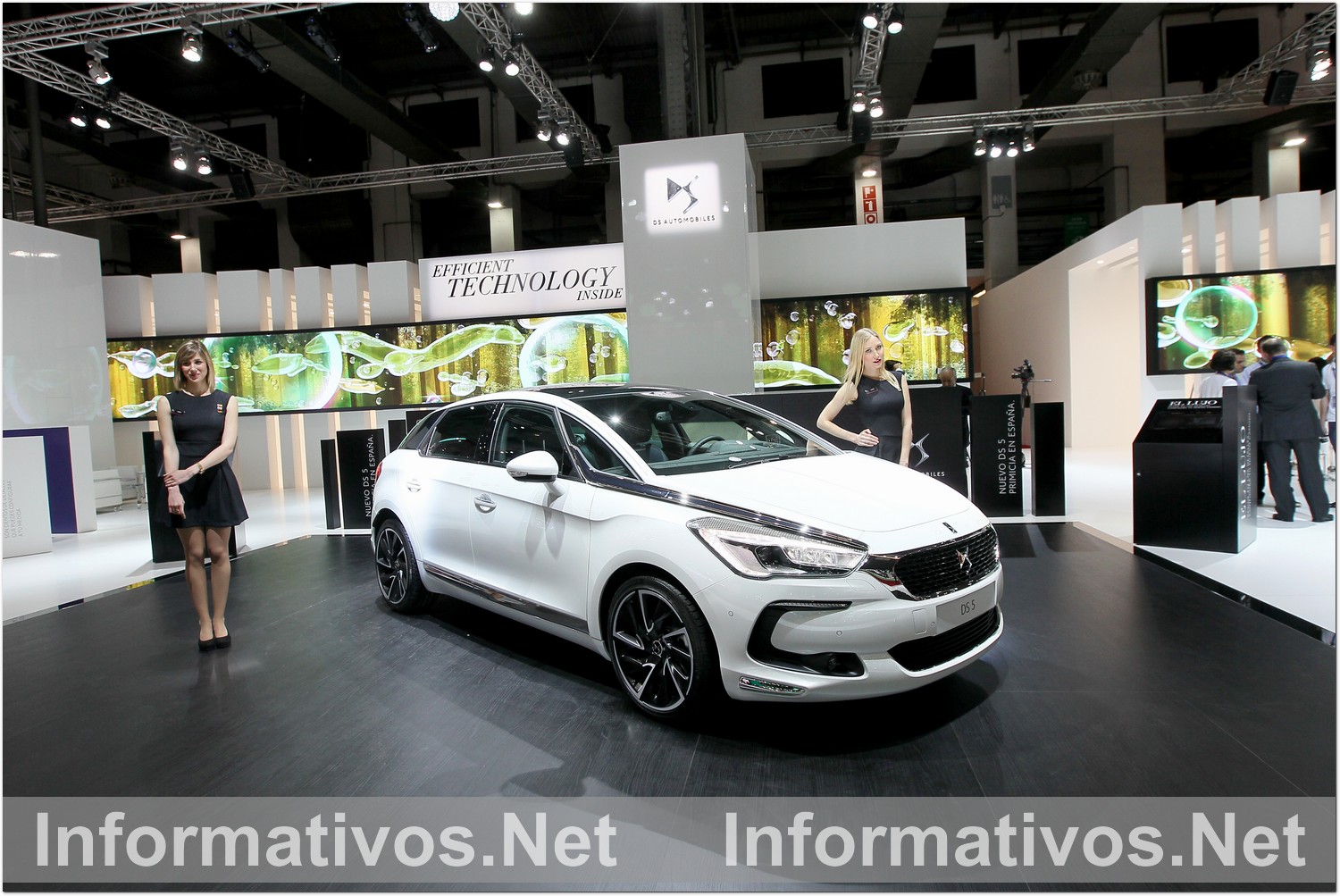 BCN8MAY015.- Inauguración del Salón del Automóvil de Barcelona. Ambiente