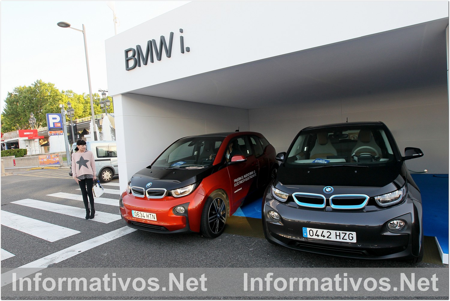 BCN8MAY015.- Inauguración del Salón del Automóvil de Barcelona. Uno de los atractivos del salón son las pruebas dinámicas de vehículos en entorno real.