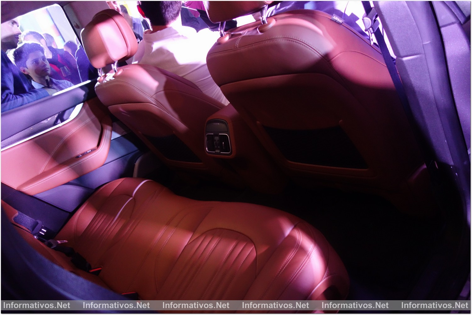BCN29MAR016.- Presentación de nuevo Maserati Levante en Barcelona.