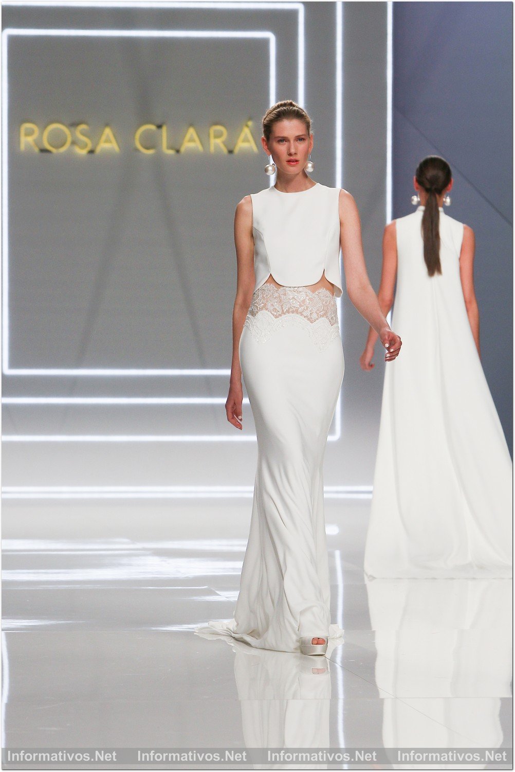 26ABR016.- Barcelona Bridal Week 2016: Rosa Clará colección 2017.