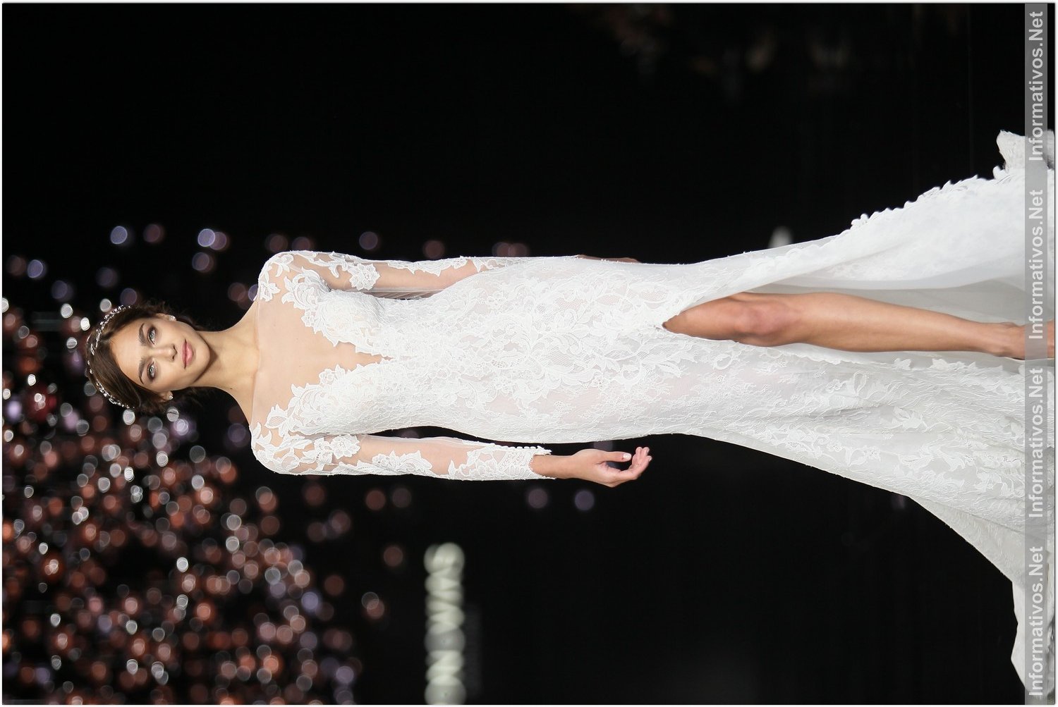 BCN29ABR016.- Desfile Pronovias Colección 2017.