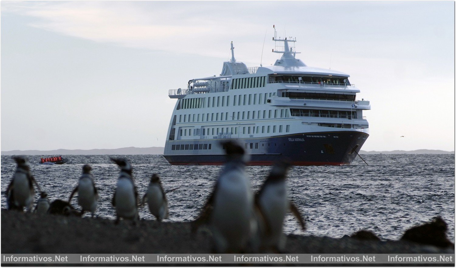 Ventus Australis. Viaje a los confines de la tierra: vista de la nave