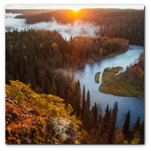 :: Pulse para Ampliar :: En Finlandia los bosques ocupan dos tercios de su territorio, hay más de 180.000 lagos y el aire es el tercero más limpio del planeta.