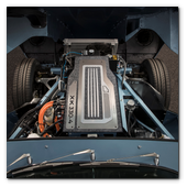 :: Pulse para Ampliar :: UK7SEP017.- JAGUAR E-TYPE CONCEPT ZERO: basado en el Jaguar E-Type Roadster Serie 1.5 de 1968 e incluye un vanguardista motor eléctrico que consigue pasar de 0 a 100 km/h en tan solo 5,5 segundos.