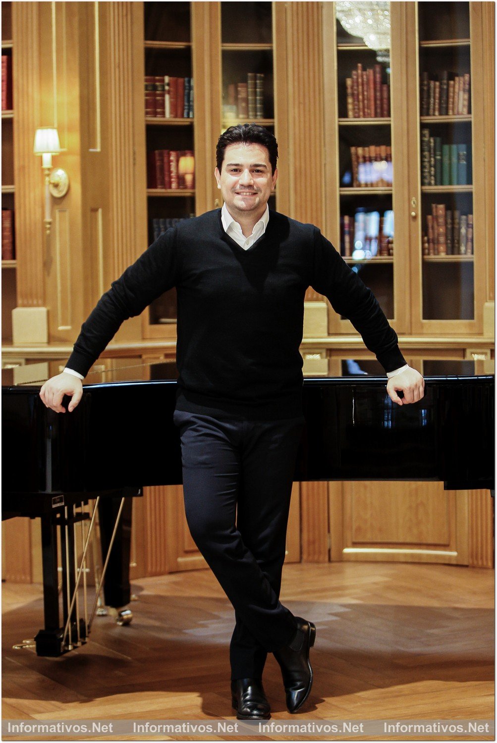 BCN05FEB2018.- Saimir Pirgu, tenor, en el Hotel El Place 5GL de Barcelona